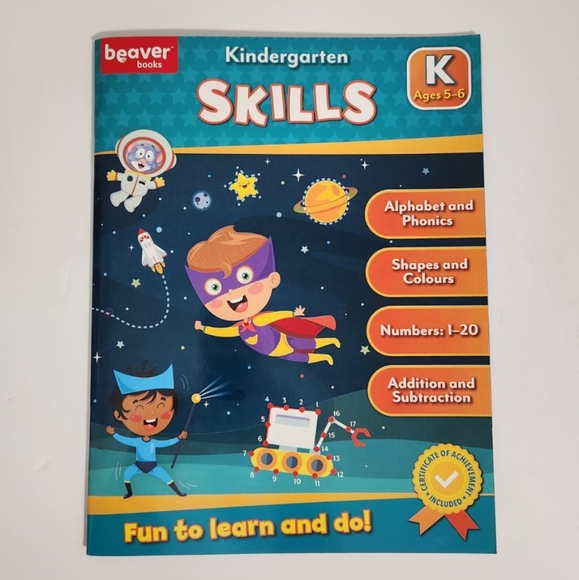 🆓️ W/ $55 Purchase! Kindergarten Prep Workbooks, Set Of 4 🆕️ - Picture 6 of 9
